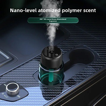 بخور ساز و خوشبو کننده هوشمند ماشین مدل Fragrance Air Diffuser به همراه پروجکشن آسمان پر ستاره
