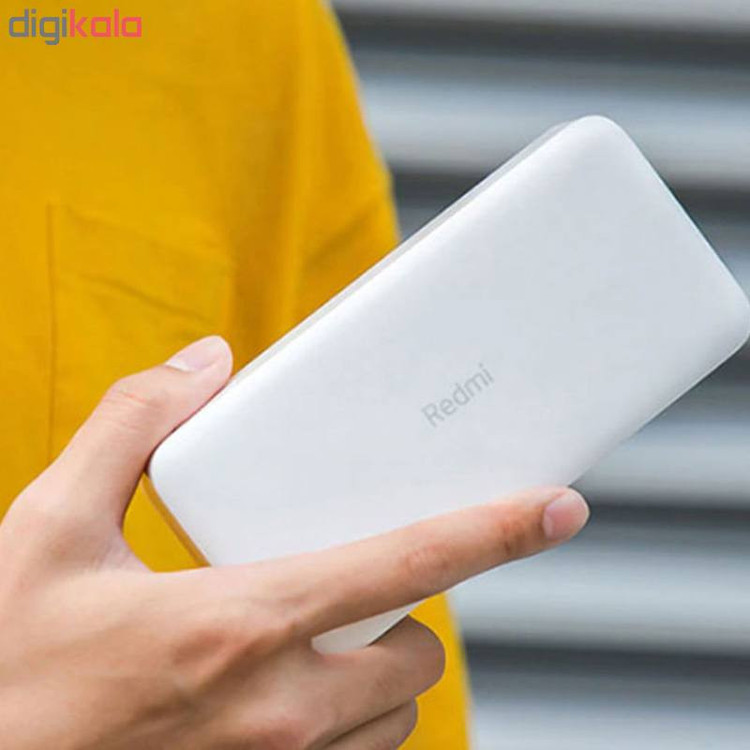پاوربانک شیائومی مدل Redmi global ظرفیت 20000 میلی آمپرساعت